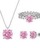 Blush Sparkle Set - Argjend S925