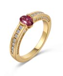 Unaza “Rosé Rouge”