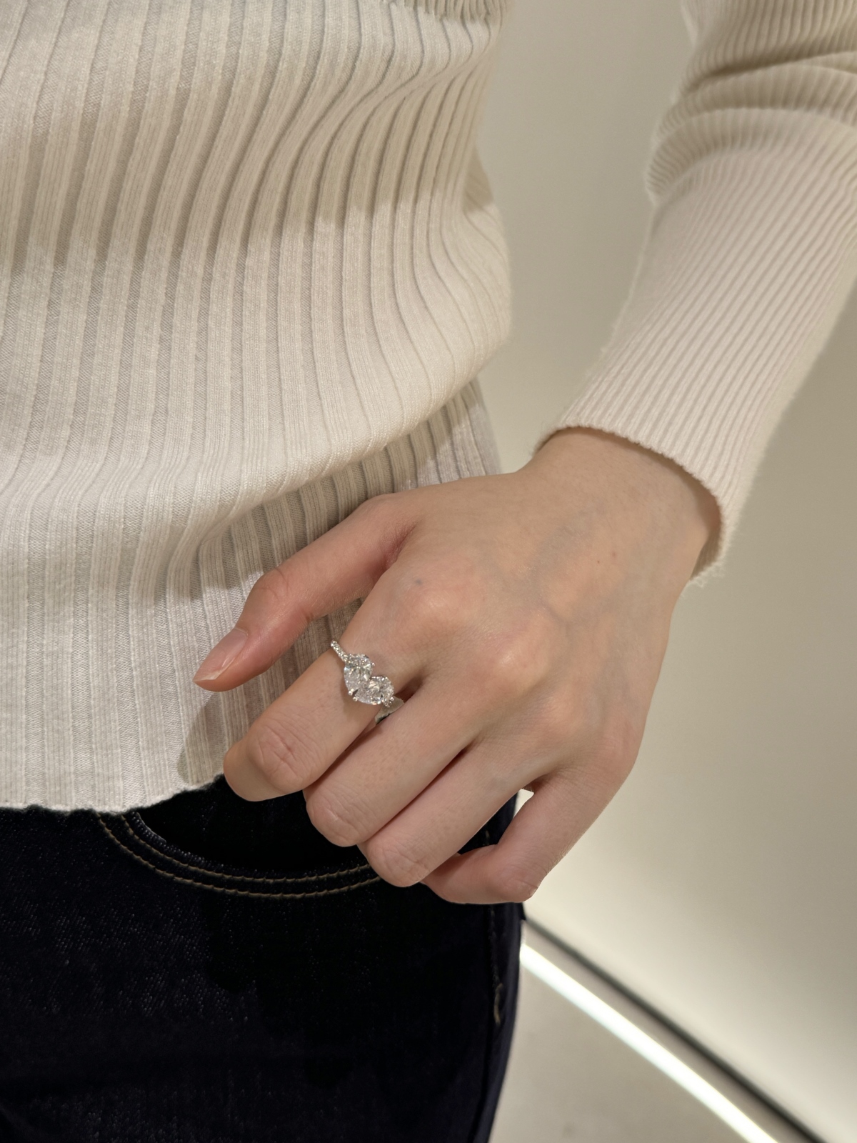 Elegancë e Dyfishtë - Argjend S925