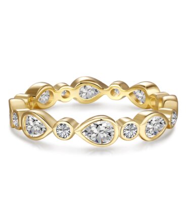 Elegant Sparkle Ring - Argjend S925