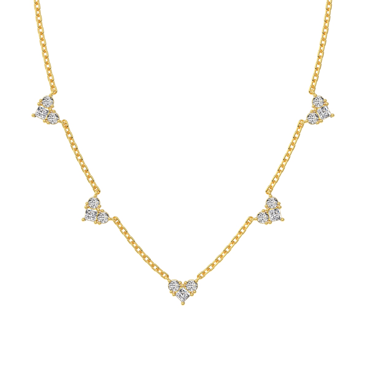 Radiant Heart Cluster - Argjend S925